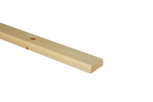 Richard Burbidge Hallmark Pine Baserail for 41mm Spindles 2.4m [BR2400/41P]