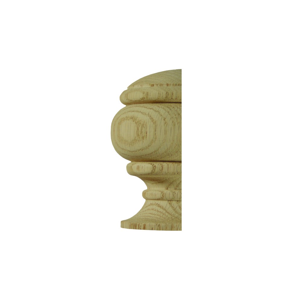 Richard Burbidge Classic White Oak Newel Cap Half [CWONC1HALF]