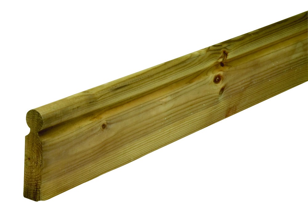 Richard Burbidge Classic Outdoor Naturewood American Rail 1800mm [LD206]