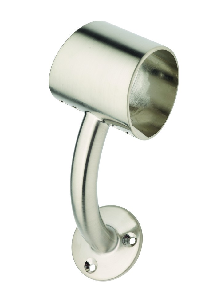 Richard Burbidge Fusion Brushed Nickel Wall Mounted Handrail Bracket [MMWMHB]