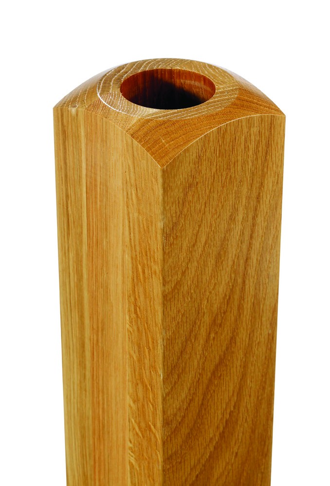 Richard Burbidge Fusion Commercial White Oak Newel Base 90x915mm [NB915WOF]
