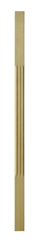 Richard Burbidge Trademark Hemlock Stop Chamfer Flute Baluster 41x1100mm [SCF110]