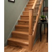 Staircase with fitted utility newel