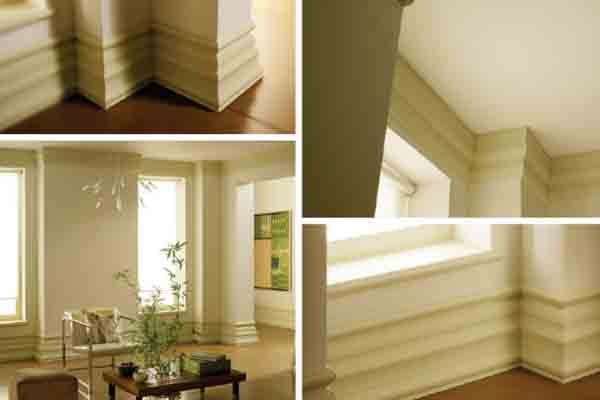 Mouldings and trims for DIY and decoration projects