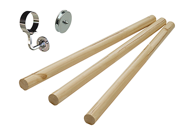 Pine handrail kit