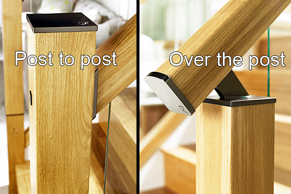 Immix post to post and over the post Immix handrail options