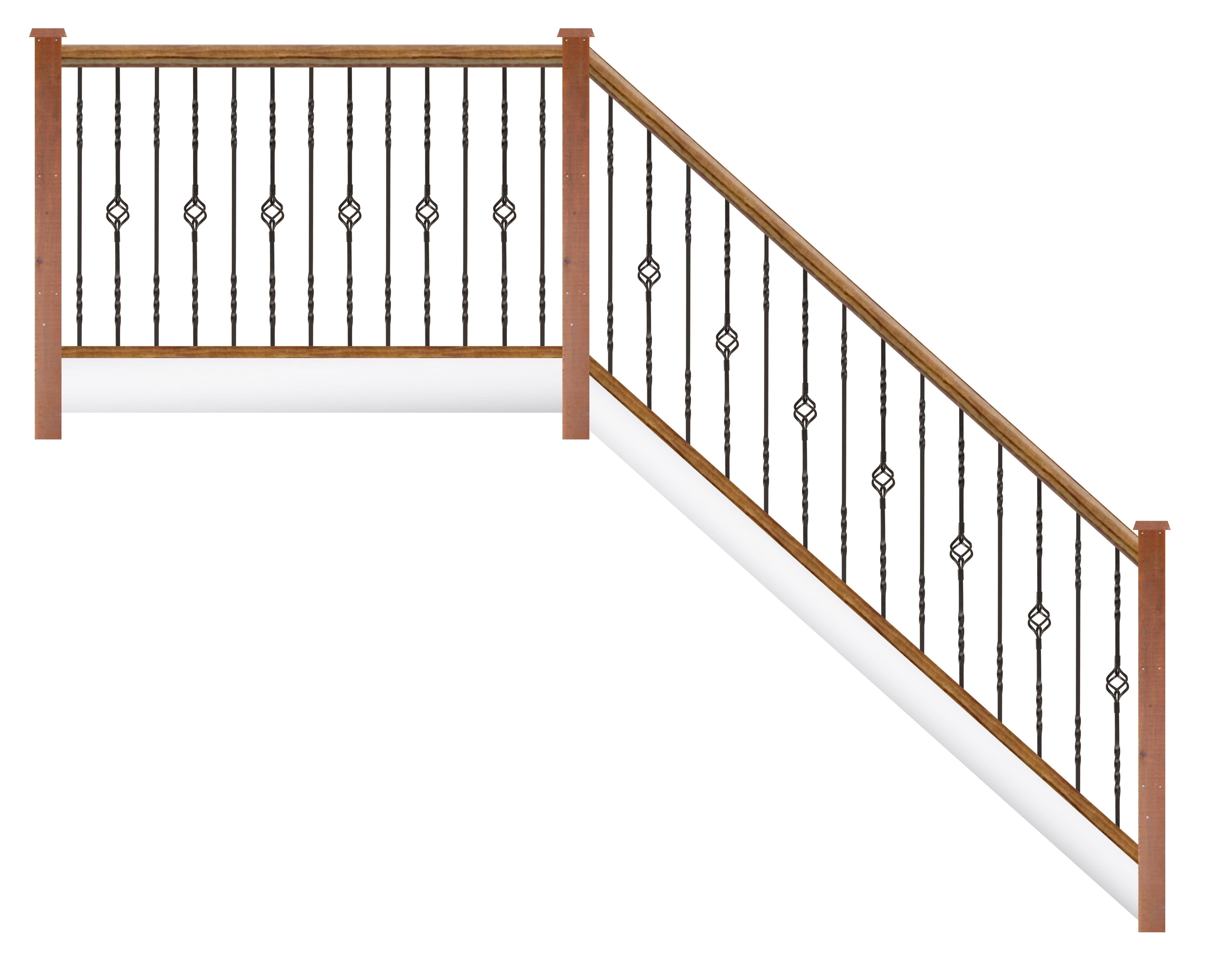 Wonkee Donkee Richard Burbidge Trademark Charleston and Savannah metal spindle staircase designer