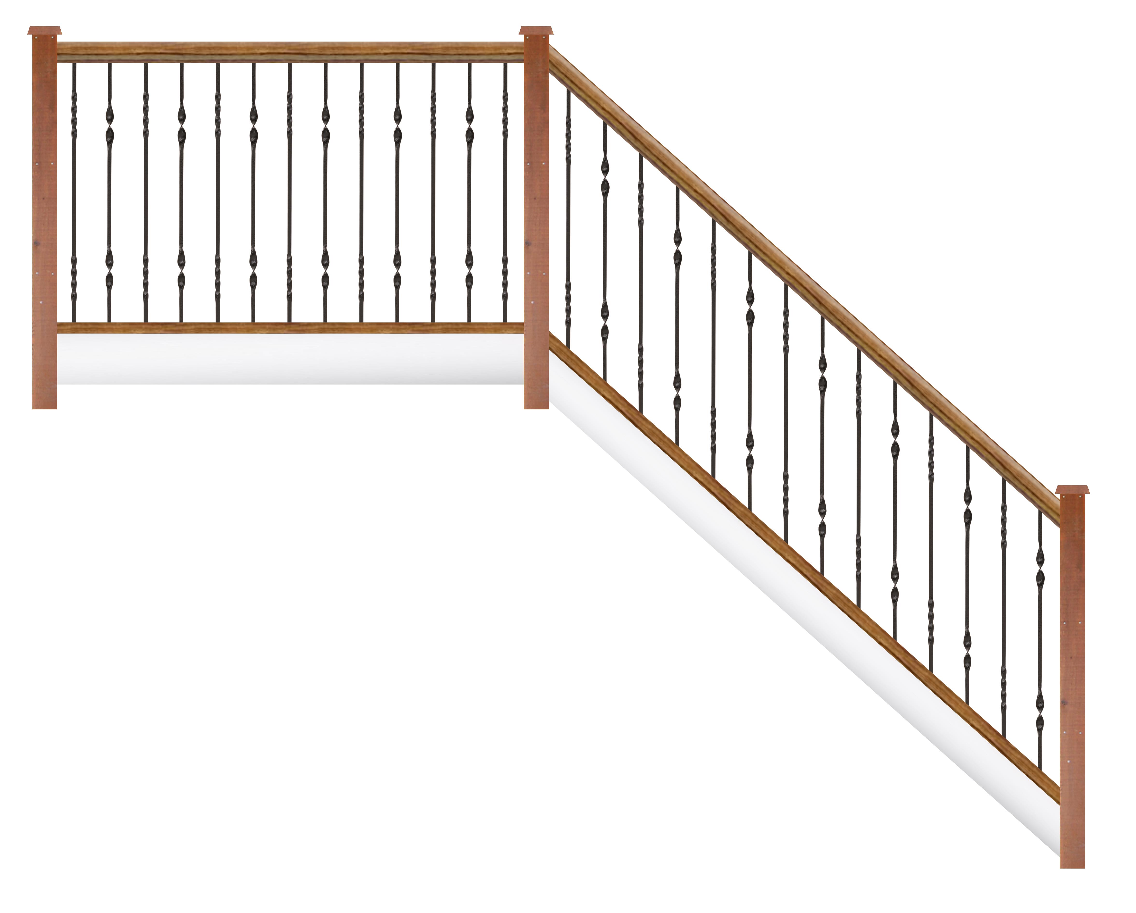 Wonkee Donkee Richard Burbidge Trademark Charleston and Madison metal spindle staircase designer