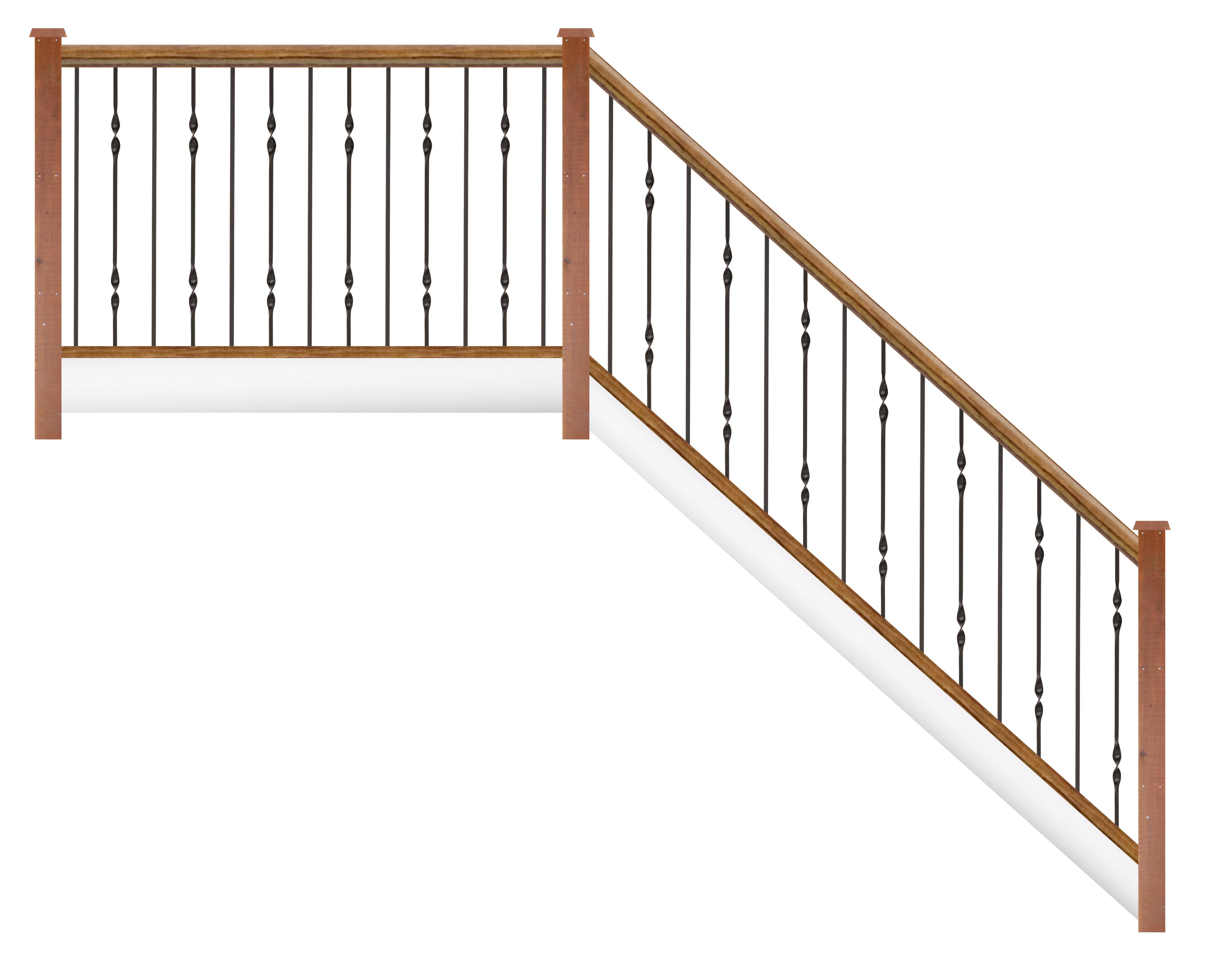 Wonkee Donkee Richard Burbidge Trademark Boston and Madison metal spindle staircase designer