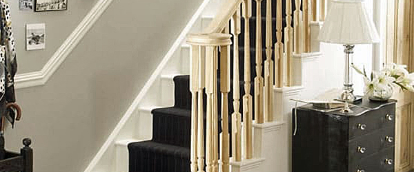 Classic staircase banner