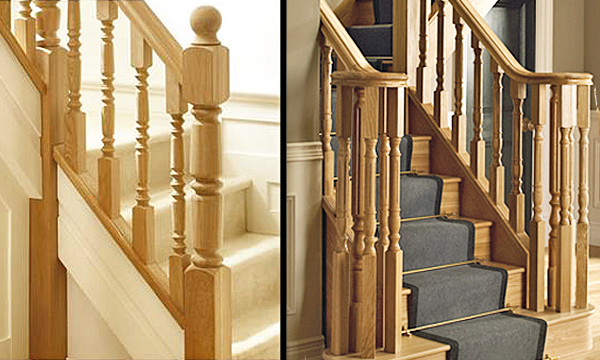 Heritage handrail styles