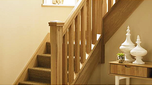Heritage stop chamfered stairs