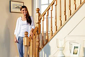 Descending Heritage staircase