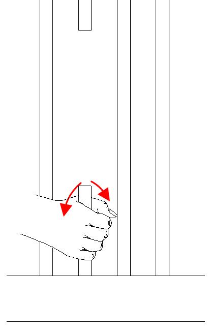 Removing stub by hand Removing stub by hand by moving to and fro until free
